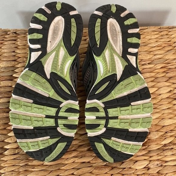 Saucony Cohesion XT-600 Athletic Running Shoes Performance Wear Lime Green Pink - Picture 8 of 12